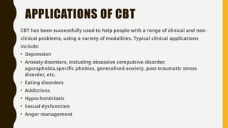 Cognitive Behavioural Therapy - CBT .pptx
