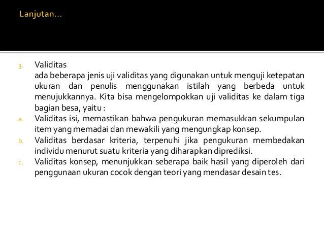 Pengukuran Variabel: Definisi Operasional dan Skalav 