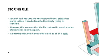 Linux commands of File systems and processes.pptx