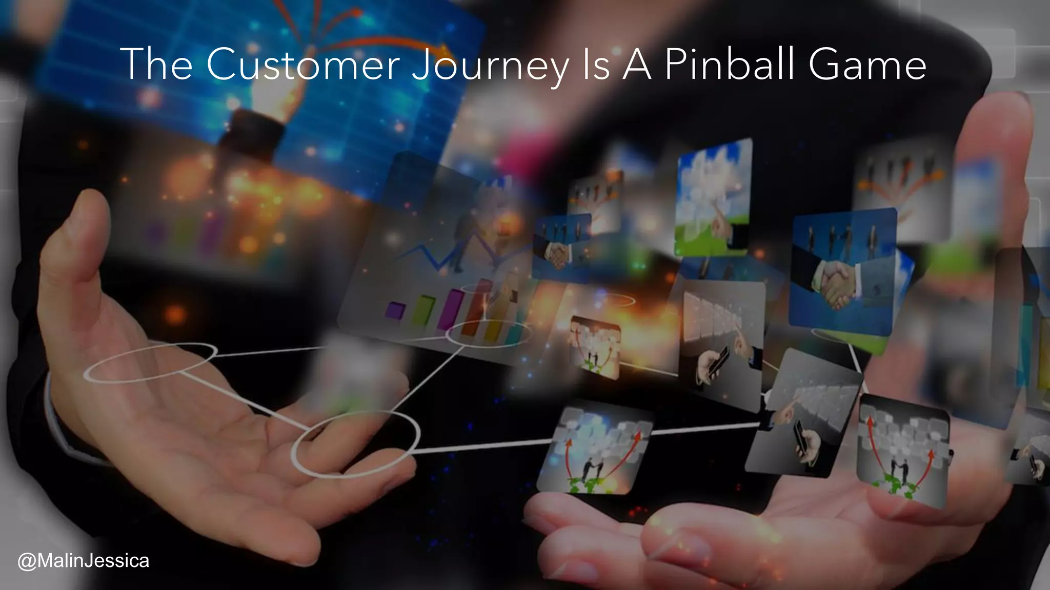 The Customer Journey Is A Pinball Game
@MalinJessica
 