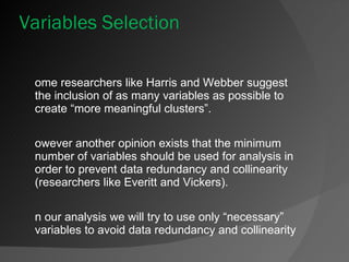 Market share analysis