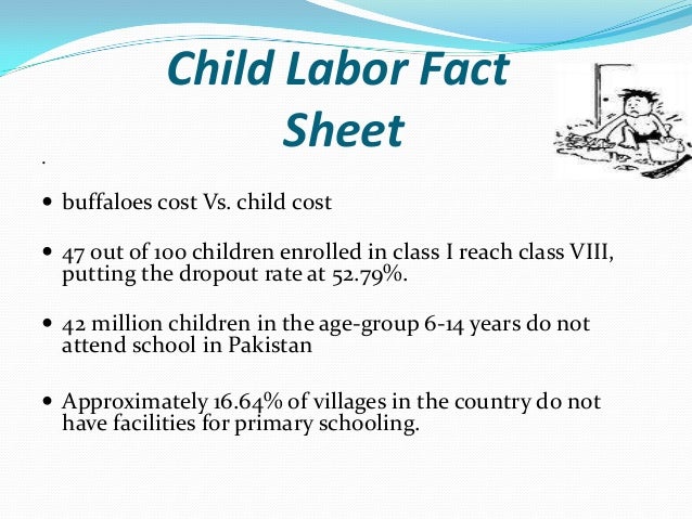 Child labor thesis statement