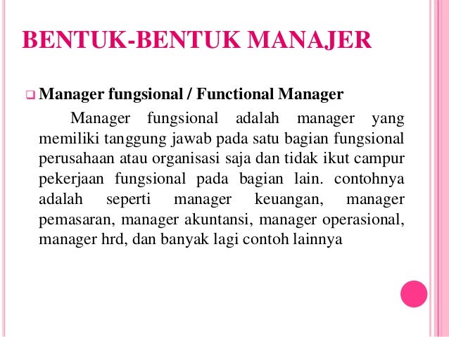 MANAJER DAN CONTOH DALAM PERUSAHAAN NIKE