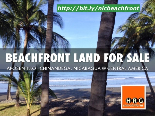 Beachland For Sale Aposentillo Chinandega Nicaragua