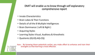 Dermatoglyphics Multiple Intelligence Test | PPTX