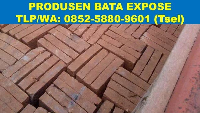 Tlp WA 0852 5880 9601 Tsel Harga  Batu  Bata  Expose  2022