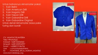Jaket Almamater Polos, Desain Jaket Almamater Polos, Jas Osis Sma, CP