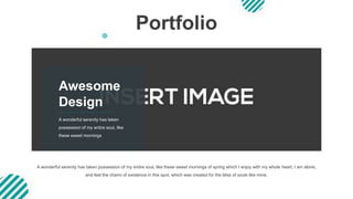 Portfolio
Awesome
Design
A wonderful serenity has taken
possession of my entire soul, like
these sweet mornings
A wonderful serenity has taken possession of my entire soul, like these sweet mornings of spring which I enjoy with my whole heart. I am alone,
and feel the charm of existence in this spot, which was created for the bliss of souls like mine.
 