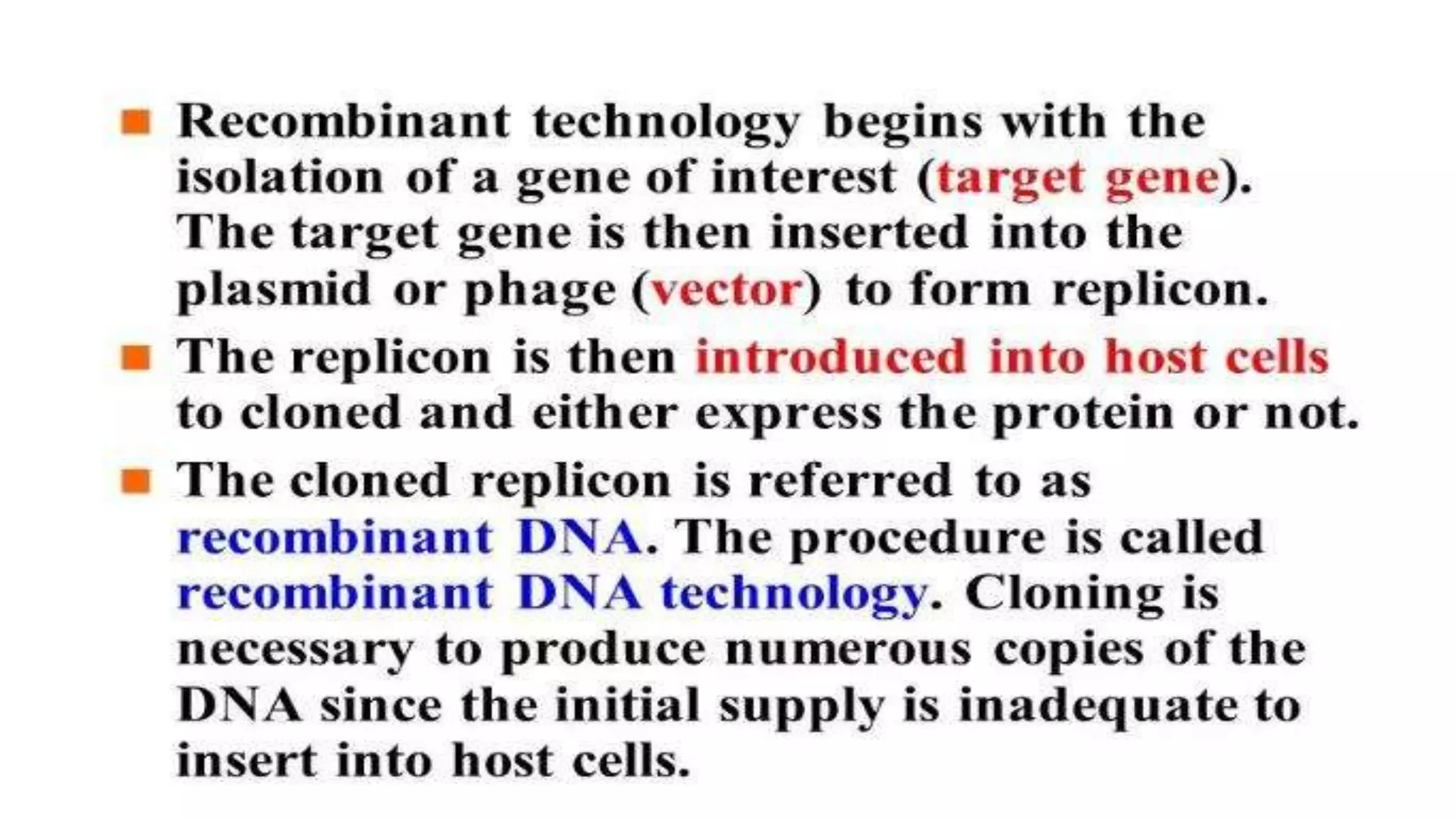 Recombinant DNA Technology by Fahad Iqbal