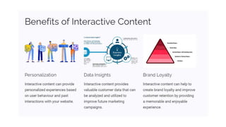 Interactive Content in Digital Marketing | PPTX