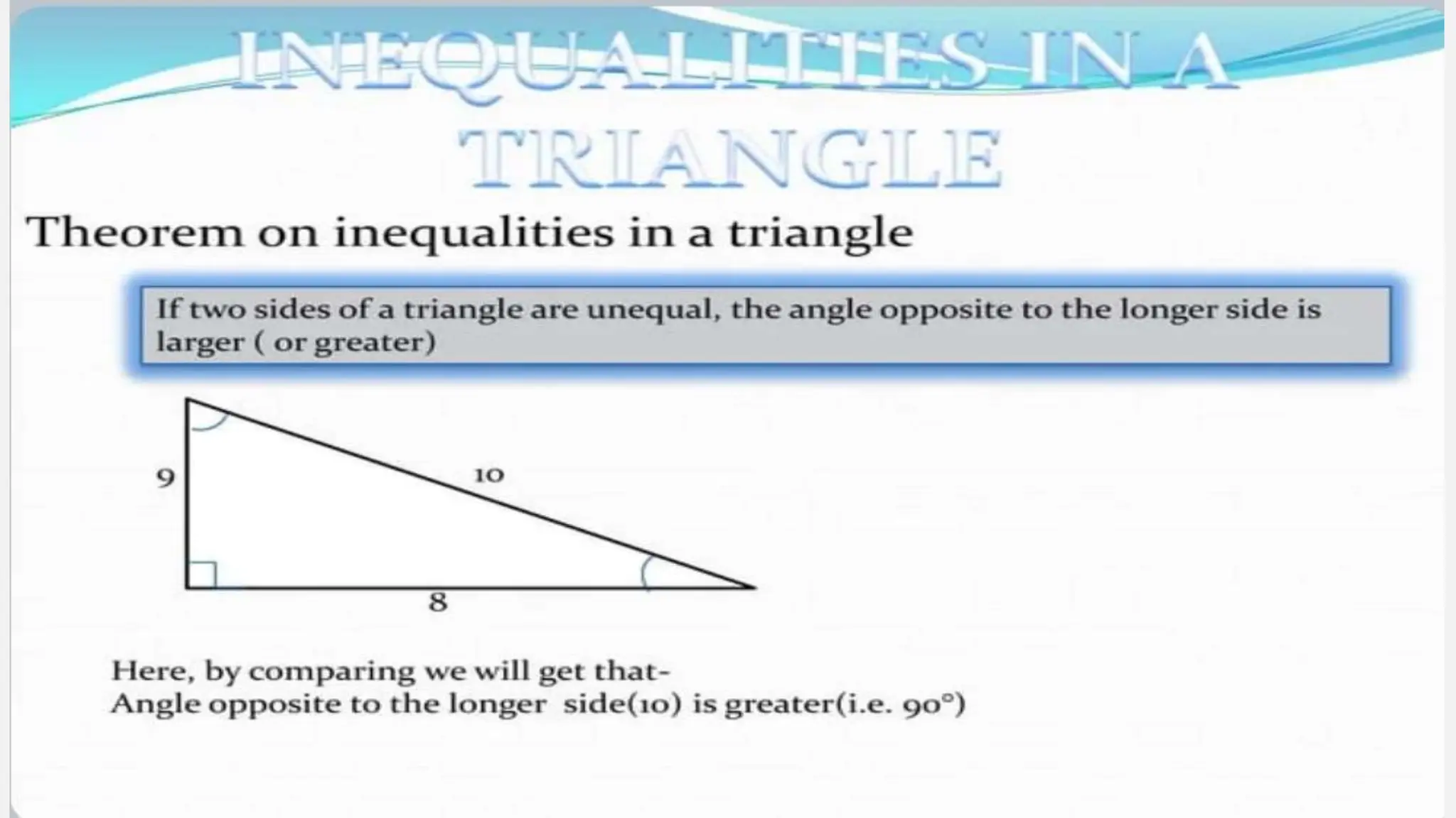  mathematics triangle