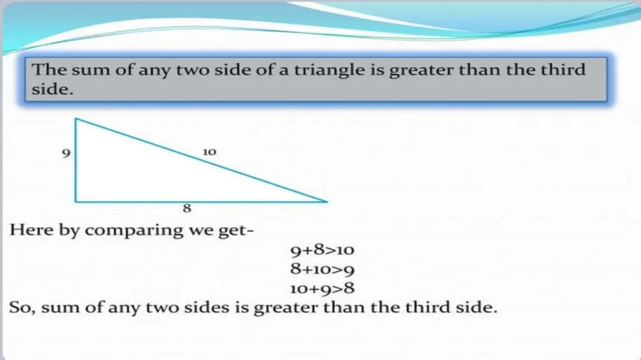  mathematics triangle