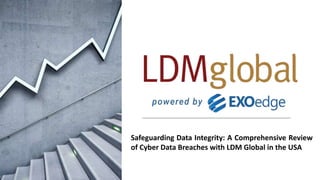 Safeguarding Data Integrity: A Comprehensive Review of Cyber Data Breaches with LDM Global in the USA
Safeguarding Data Integrity: A Comprehensive Review
of Cyber Data Breaches with LDM Global in the USA
 