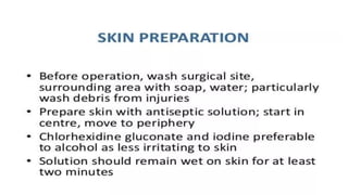 Operatio Theater Introduction Introduction to operation theatre and its requirements | PPTX