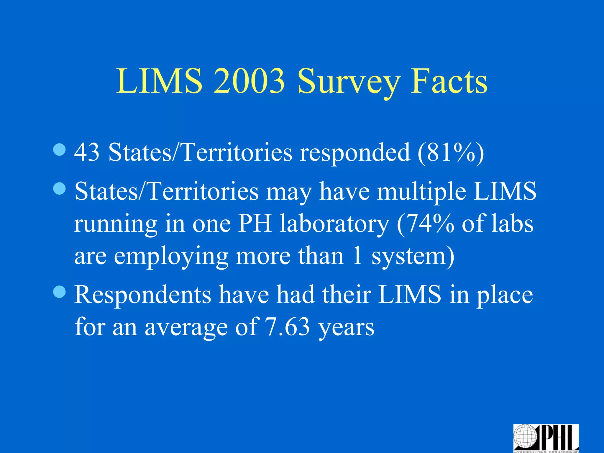 Presentation for lims | PPT