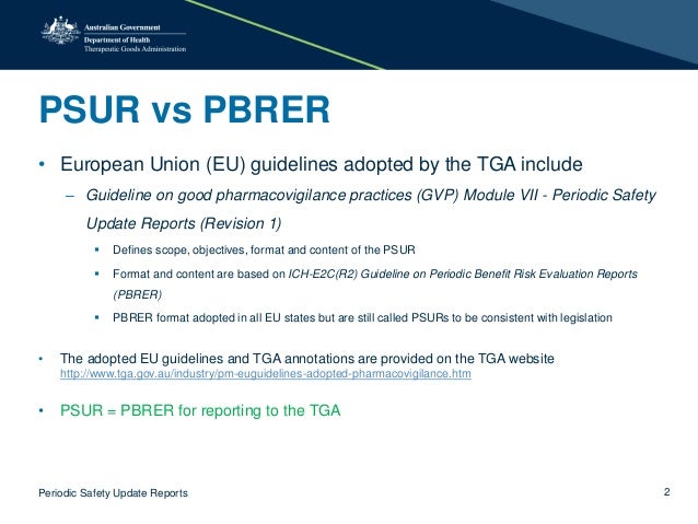 Periodic Safety Update Reports Some commonly asked questions