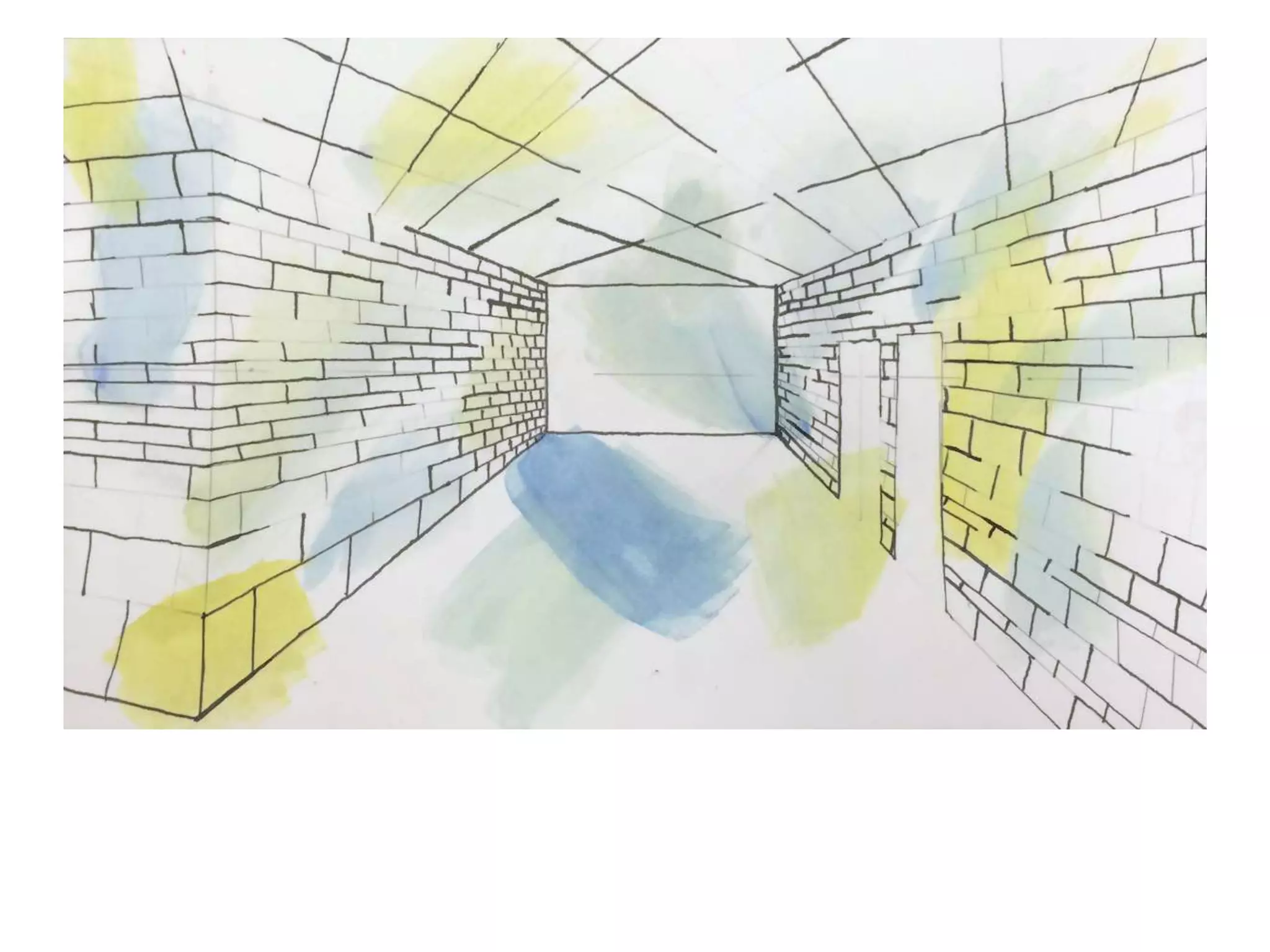 Our School In Two-Point Perspective