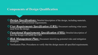 Design feature in an Analytical chemistry | PPTX