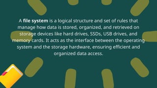 operations in a file system in databaseI.pptx