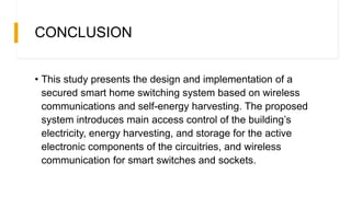 A secured Smart home switching system based on wireless communication ...
