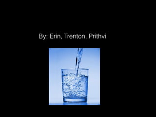 By: Erin, Trenton, Prithvi
 