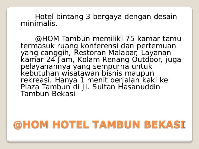 Hotel Dekat Taman Palem Cengkareng hotel dekat mall taman palem cengkareng, hotel dekat summarecon mall