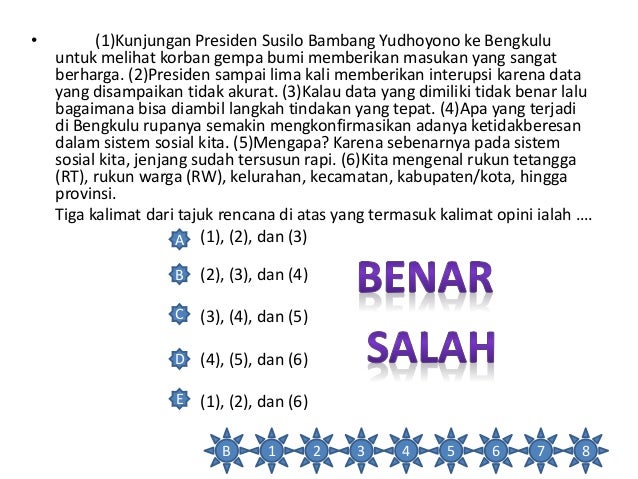 SOAL BAHASA INDONESIA KELAS XII