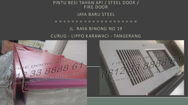 081233888861 JBS  Harga  Pintu  Besi  Fire Door Jual  Pintu  