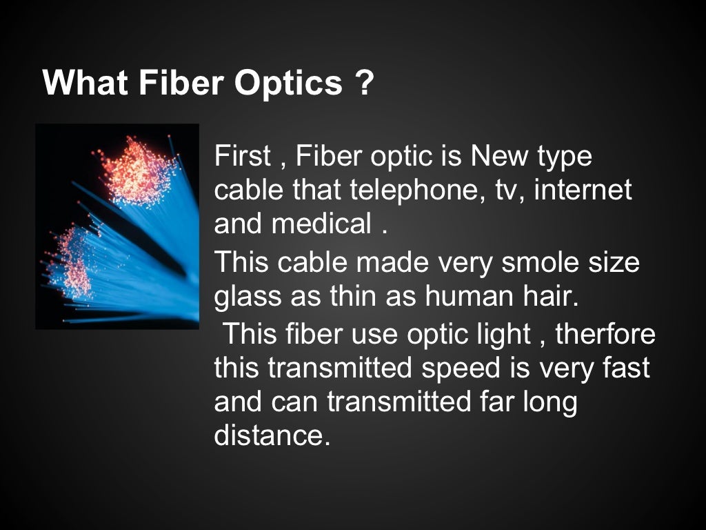 How Fiber Optics work