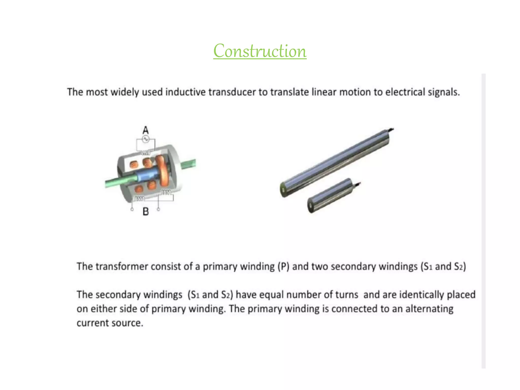 PRESENTATION ON LVDT | PPTX