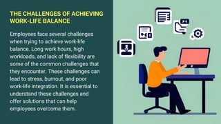 Presentation about enterprise Work-life balance training and consulting ...