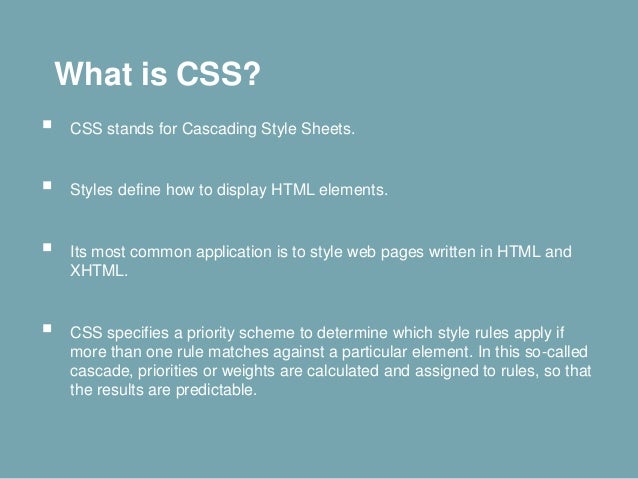 Presentation about html5 css3