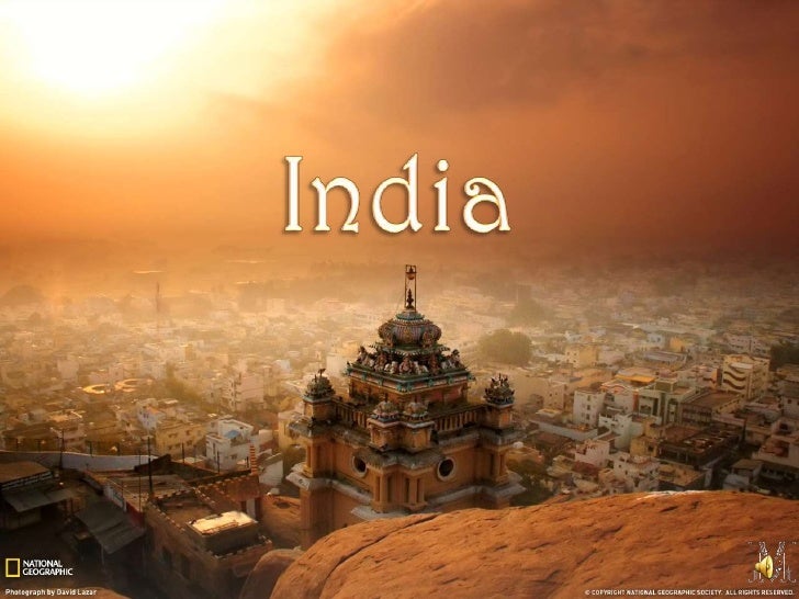 a presentation on india