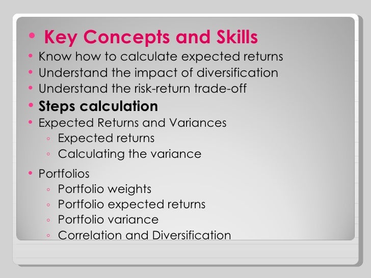 portfolio effect on risk and return We will then analyse the impact of combining assets into a portfolio upon both risk and return and then quantify the benefits from diversification. portfolio effect on risk and return We will then analyse the impact of combining assets into a portfolio upon both risk and return and then quantify the benefits from diversification.