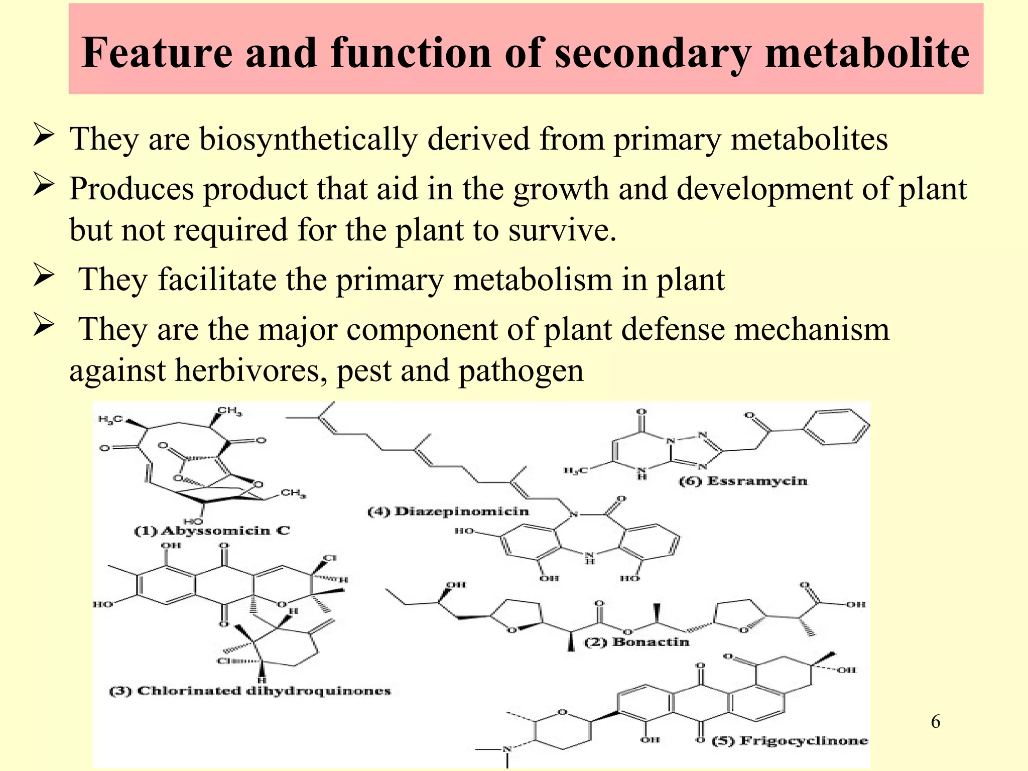Current approaches toward production of secondary plant metabolites | PPT