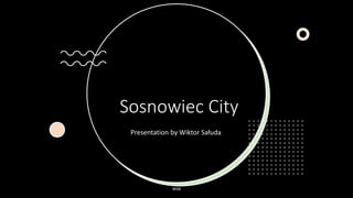 Sosnowiec City
Presentation by Wiktor Sałuda
WSB
 