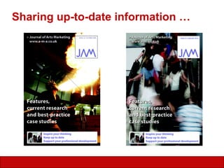 Sharing up-to-date information … 