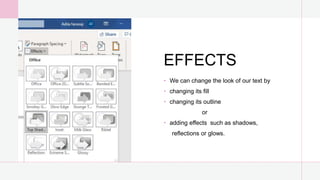 how to use design option in Microsoft word | PPTX