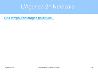 L'Agenda 21 Neracais
Des temps d'arbitrages politiques...

31janvier 2012

Présentation Agenda 21 Nérac

18

 