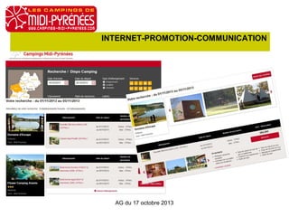INTERNET-PROMOTION-COMMUNICATION

AG du 17 octobre 2013

 
