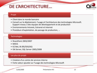 Presentation Ai3   Journée Web Agency