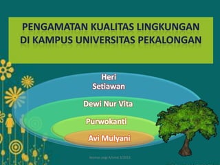 Heri
Setiawan
Dewi Nur Vita
Purwokanti

Avi Mulyani
kesmas pagi A/smst 3/2013

 