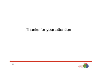 Thanks for your attention

20

 