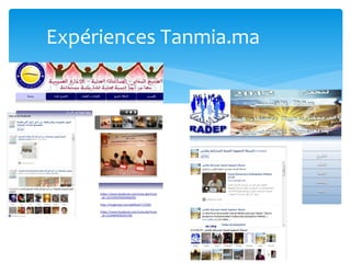 Expériences Tanmia.ma
 