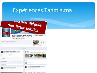 Expériences Tanmia.ma
 