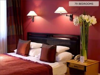 Martin’s Grand Hotel
• 4 meeting rooms
• From 5 to 100 guests
 