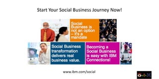 Start Your Social Business Journey Now!




           www.ibm.com/social
 