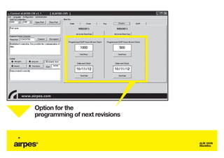 Option for the
programming of next revisions



                                ALM 100N
                                BlackBox
 