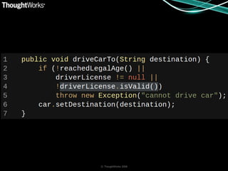 © ThoughtWorks 2008
 