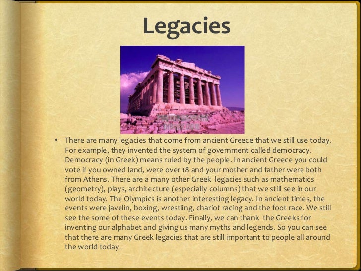 Presentation ancient greece